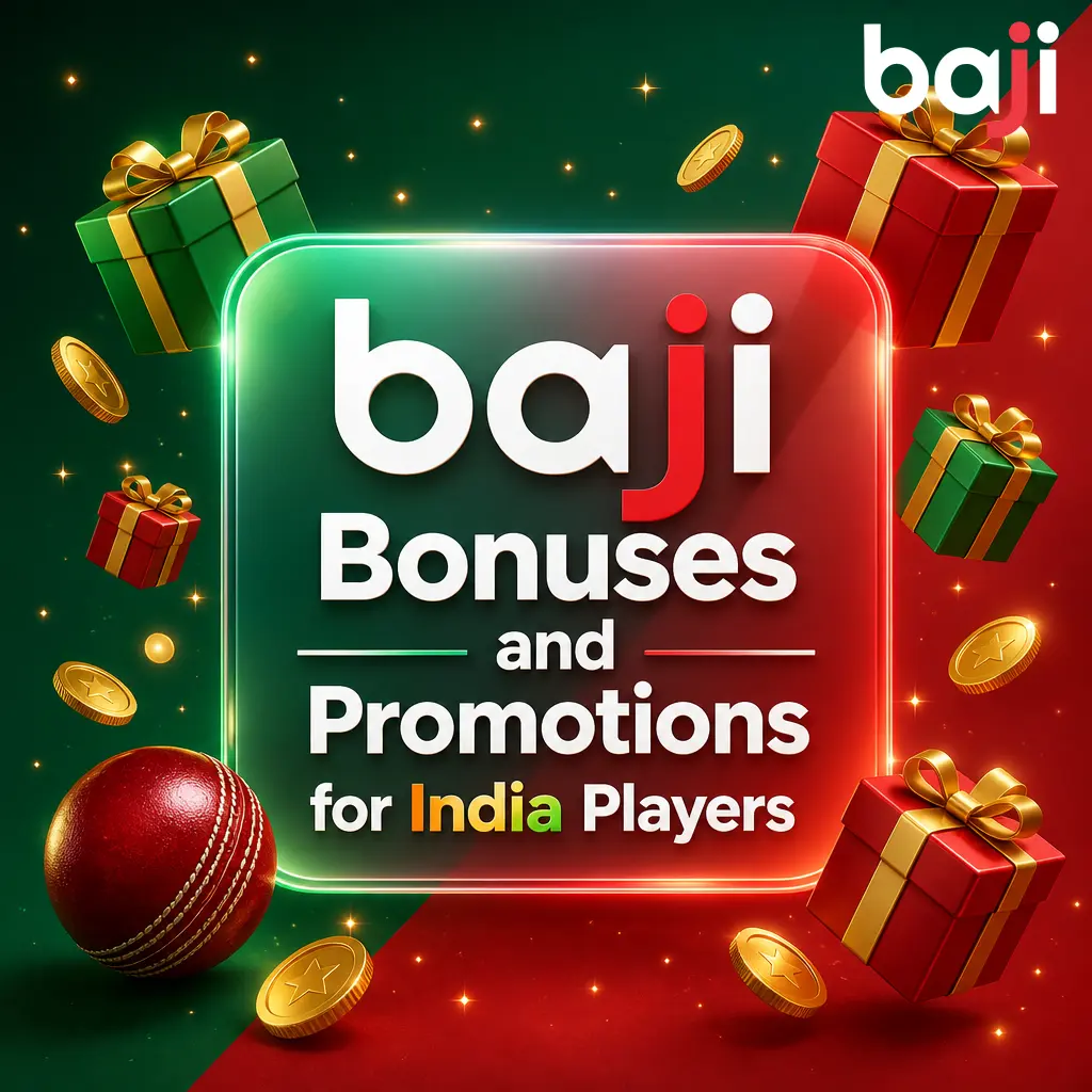 Baji bonuses for India players: Eid slot offer, sports welcome bonus, casino deposit match, cashback and reload promotions for 2026.