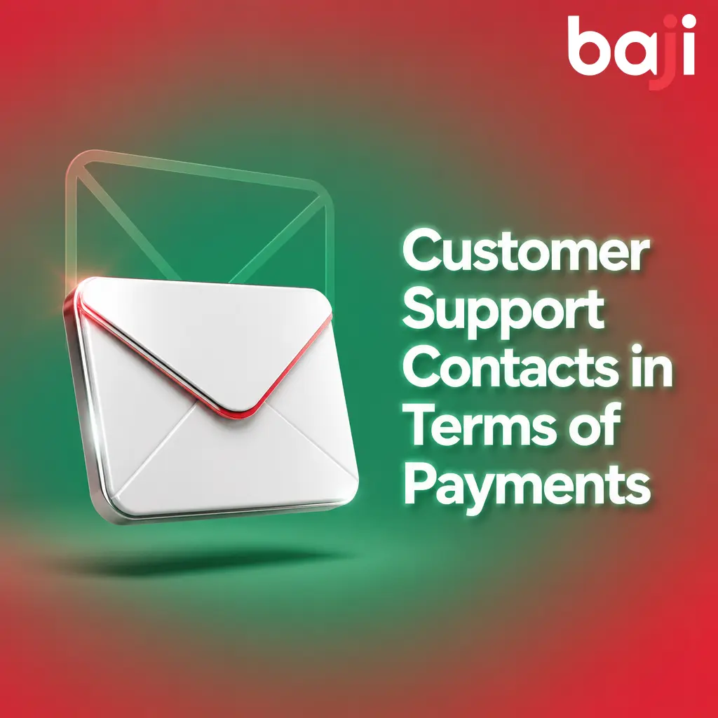 Baji customer support contacts for payment inquiries: live chat, email, WhatsApp, and Telegram options for Indian users