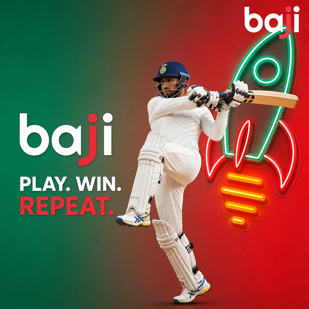 Cricket betting tips: track team form, pitch and weather conditions, and manage bankroll with fixed stakes on Baji.