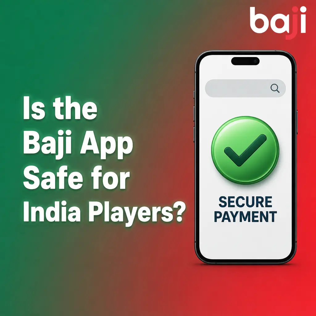 Baji App security features for India players: SSL encryption, Curacao license, biometric login and responsible gambling tools