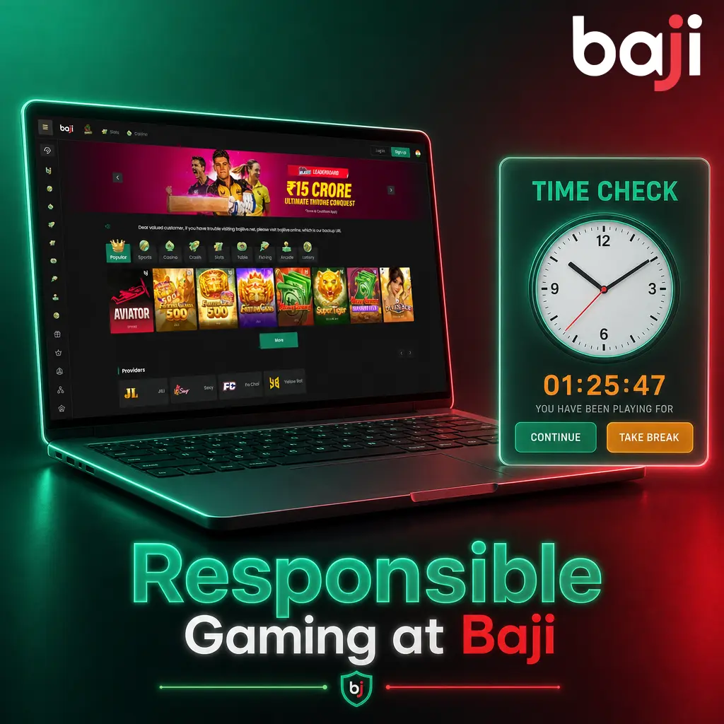 Baji responsible gaming tools: deposit limits, self-exclusion options, and session reminders for safer betting